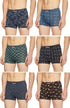 Dixcy Scott Printed Assorted Cotton Men's Trunk/Underwear - Pack of 6 (#Crazy-Trunk-110 CM) (Color & Prints May Vary)