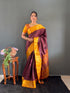 Vasthrlay Kanjivaram Traditional Contrast Included