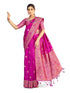 Vasthrlay Kanjivaram Unstitched Jacquard Stylish Saree
