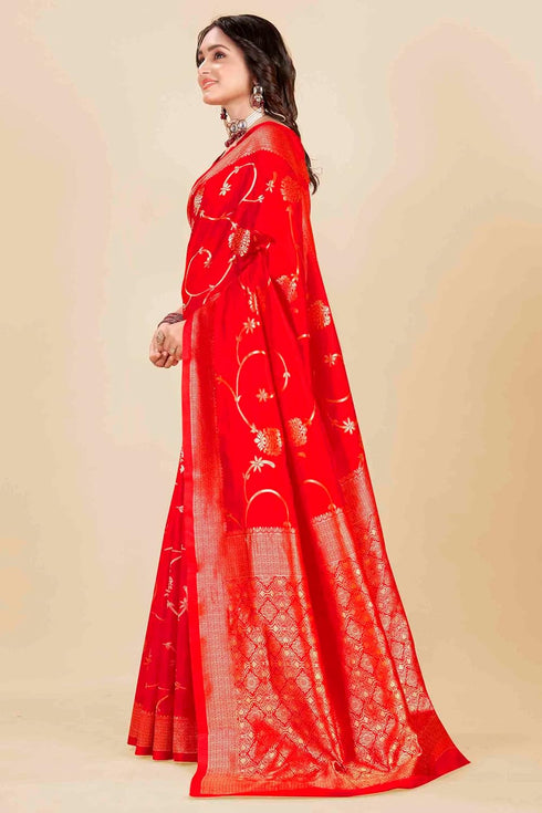VasthrlayWedding Yellow Saree
