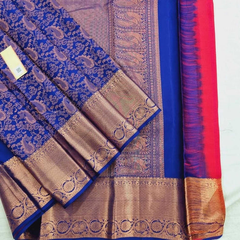 Vasthrlay Banarasi Unstitched Saree