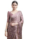 Vasthrlay Fashion Georgette Sequins Navy Ethnic Wear