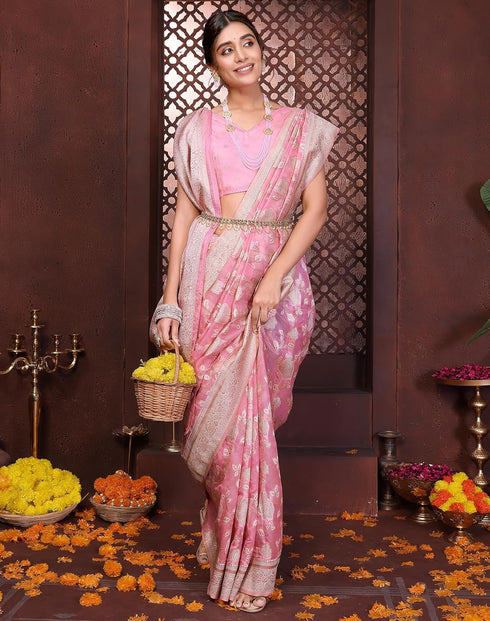 Vasthrlay Kanjivaram Banarasi Wedding Sari Az Ys Yasmin Saree