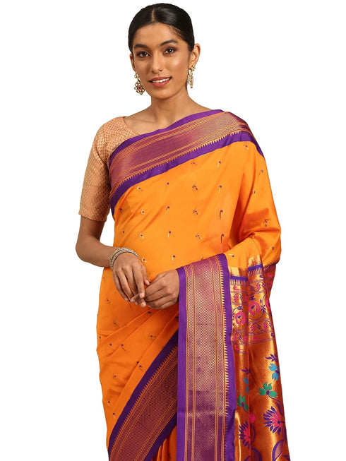 Vasthrlay Paithani Bottle Saree