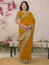Vasthrlay Vichitra Embroidery Red Saree