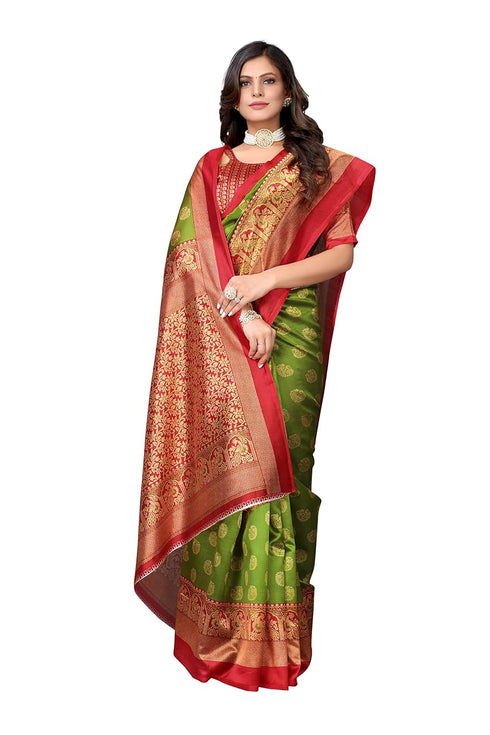 Vasthrlay Printed Minali Mustard Free Ethnic Wear