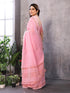 VasthrlayBoarder Unstitched Orange Free Ethnic Wear