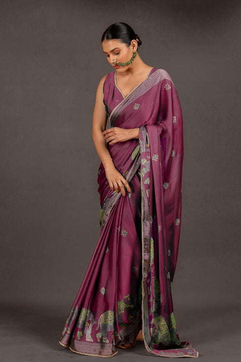 Vasthrlay Fashion Chiffon Georgette Printed Ethnic Wear