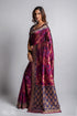 Vasthrlay Magenta Banarasi Designer Saree
