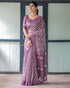 Vasthrlay Floral Printed Tassels Saree