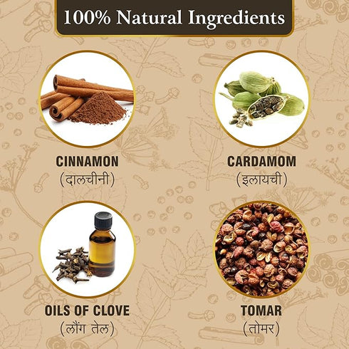 Vithoba Herbal Rootfix Toothpaste For White Strong Teeth & Refreshing Breath