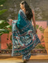 Vasthrlay Printed Yellow Saree
