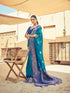 Vasthrlay Kanjivaram Unstitched Jacquard Stylish Saree