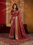 Vasthrlay Women's Kanjivaram Silk Unstitched Saree
