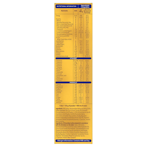 Aptamil Gold Follow-Up Formula Stage 3 Powder (From 12 Months Onwards)