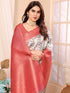 Vasthrlay Kanjivaram Unstitched Saree