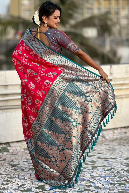 Vasthrlay Kanjivaram Woven Blouse Ethnic Wear