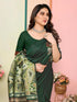 VasthrlayKanjivaram Banarasi Unstitched Mustard Free Ethnic Wear