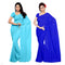 VasthrlayGeorgette Unstitched Royal Blue Free Ethnic Wear