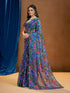 Vasthrlay Chiffon Floral Saree