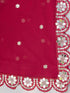 Vasthrlay Weightless Georgette Lime Saree