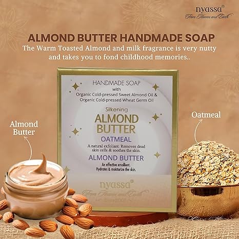 Nyassa Almond Butter Luxurious Handmade Soap