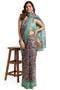 Vasthrlay Fashion Polyester Printed Black Ethnic Wear