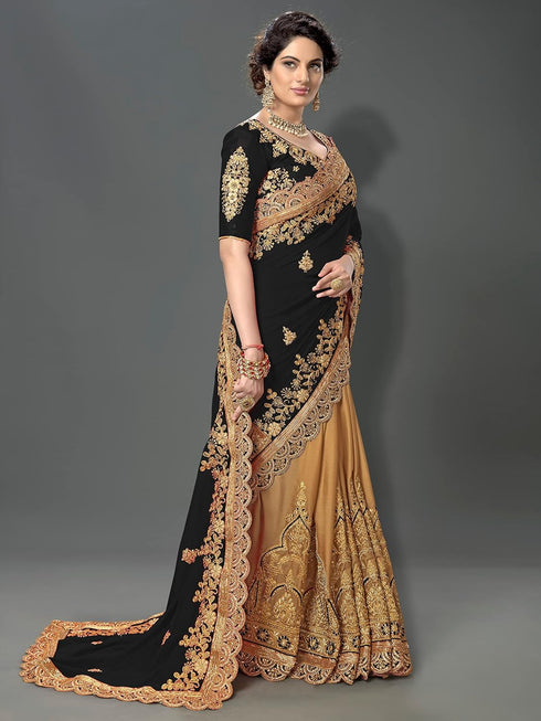 Vasthrlay Heavy Embroidery Saree
