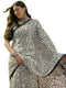 Vasthrlay Womens Printed Unstitched Beige Saree