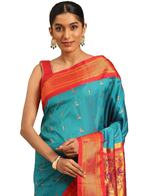 Vasthrlay Paithani Bottle Saree