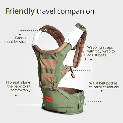 LuvLap Royal Hip Seat Baby Carrier