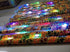 Saudeep India Brocade Lace Decorated Wooden LED Dandiya Sticks