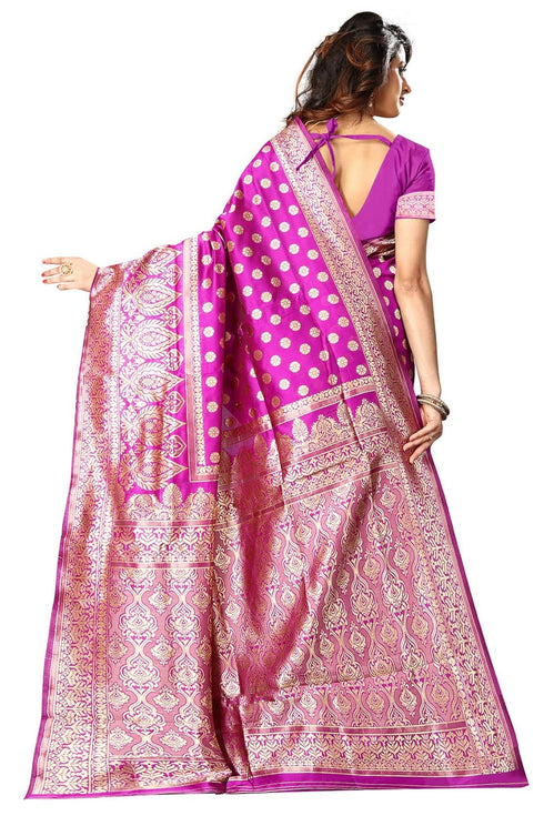 Vasthrlay Maroon Kanchipuram San Pari Saree