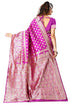 Vasthrlay Maroon Kanchipuram San Pari Saree