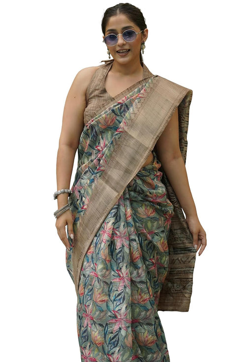 Vasthrlay Fashion Kalamkari Printed Ethnic Wear
