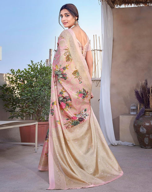 Vasthrlay Elegant Printed Blouse Ethnic Wear
