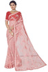 Vasthrlay Embroidery Gs Pink Ethnic Wear