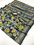 Vasthrlay Georgette Beautiful Aquablue