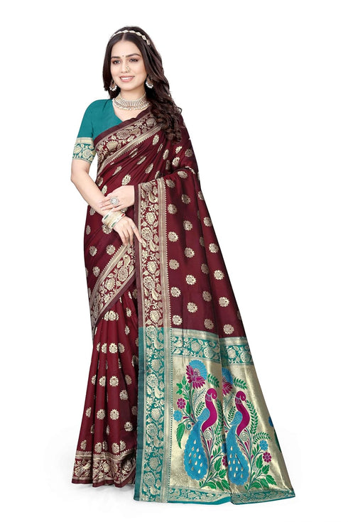 Vasthrlay Banarasi Paithani Kanjivaram Collections Ethnic Wear