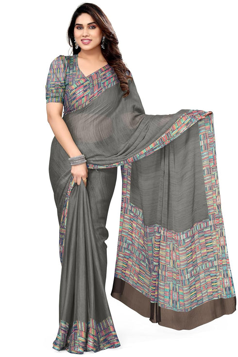 Vasthrlay Fashion Chiffon Printed Ethnic Wear
