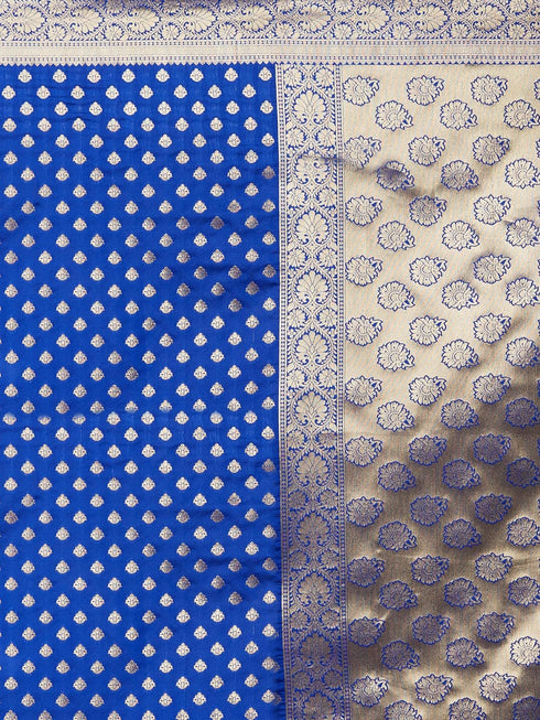 Vasthrlay Banarasi Traditional Unstitched Saree