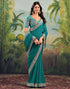 Vasthrlay Embroidery Traditional Unstitched Violet Saree