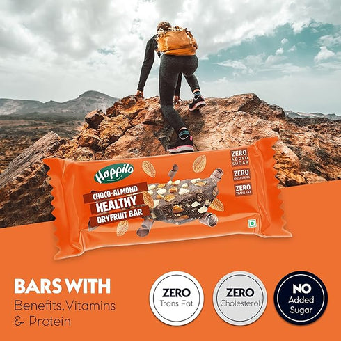 Happilo Choco Almonds Healthy Dry Fruit Bar