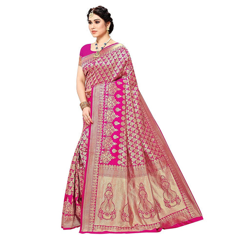 Vasthrlay Banarasi Kanjivaram Material Ethnic Wear