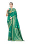 Vasthrlay Banarasi Maroon Ethnic Wear