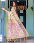 Vasthrlay Handloom Multicolour Pink Blue Saree