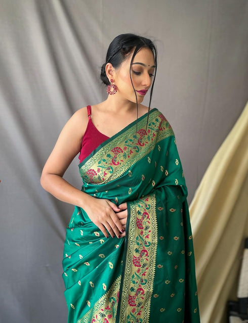 Vasthrlay Paithani Kanjivaram Sarees Ethnic Wear