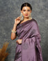 Vasthrlay Banarasi Jacquard Unstitched Teal Saree