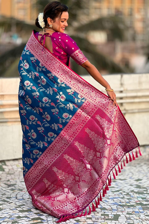 Vasthrlay Kanjivaram Woven Blouse Ethnic Wear