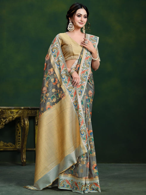 Vasthrlay Floral Saree